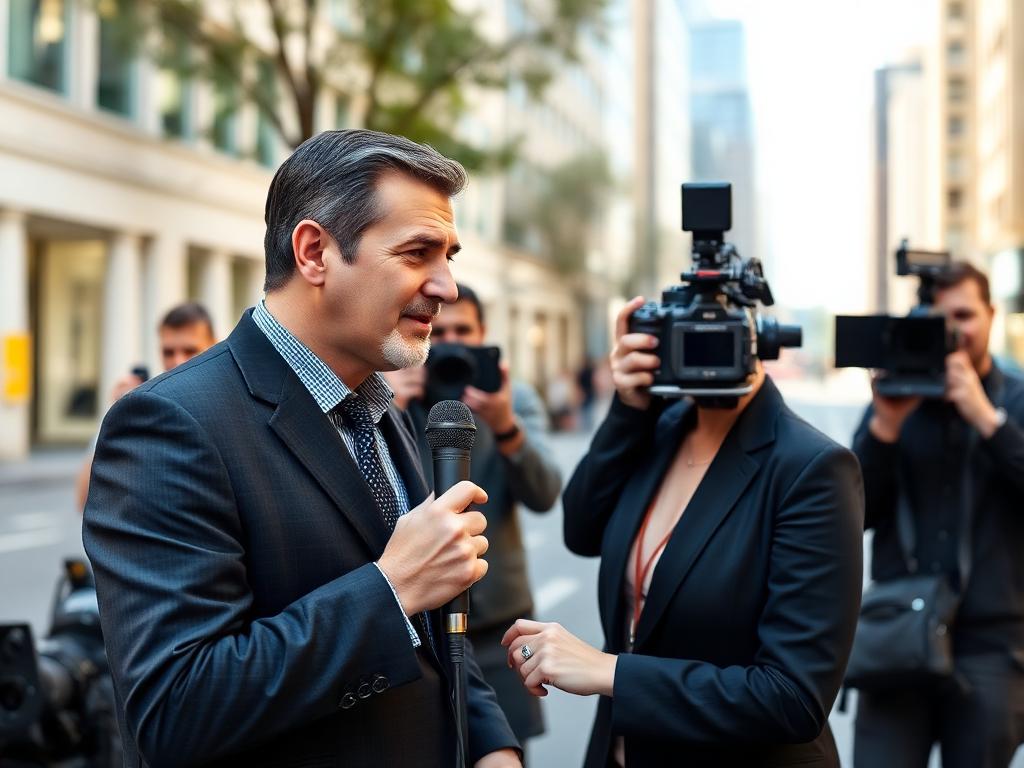 Landscape Interview Look GetMediaReady — AI-Powered Media Interview Practice